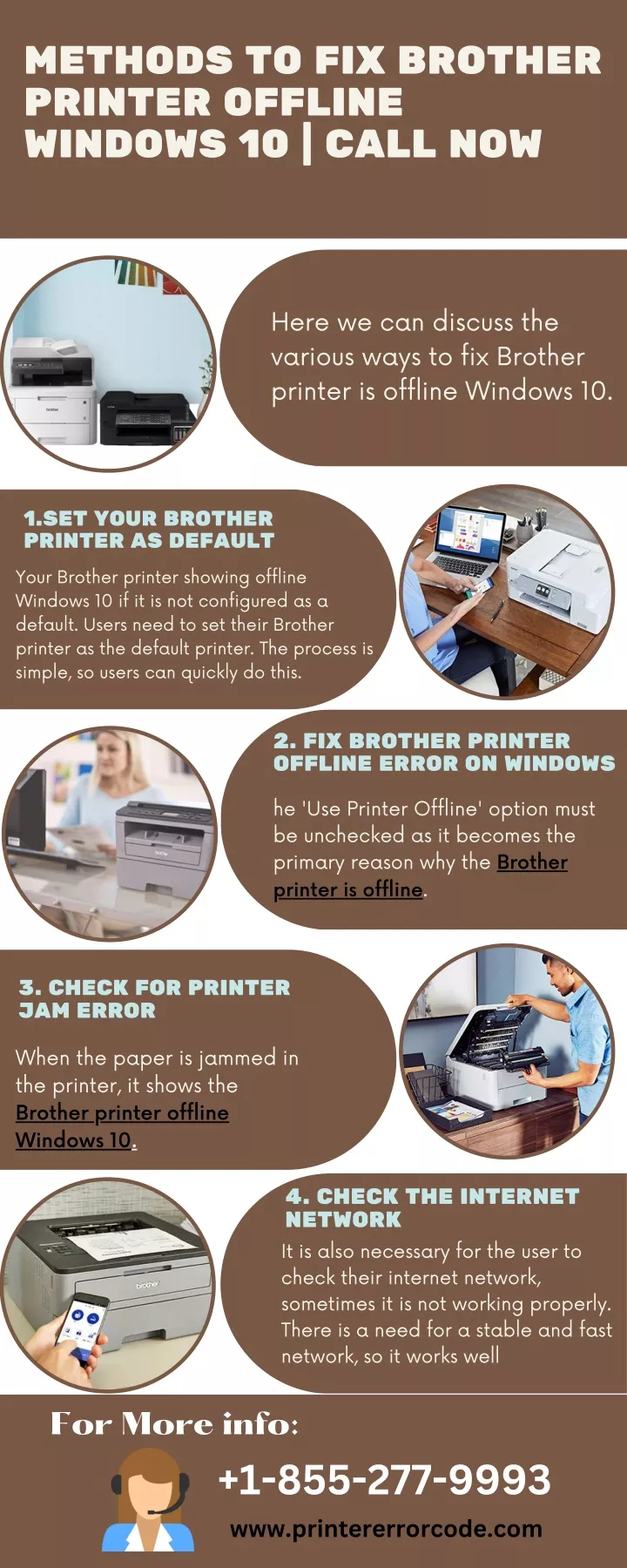 methods to fix brother printer offline windows