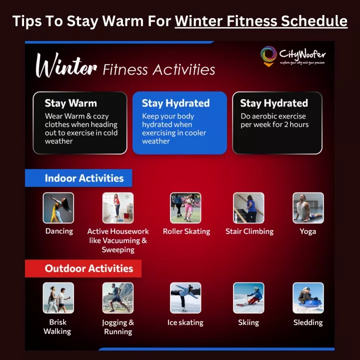 tips to stay warm for winter fitness schedule