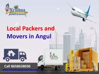 Local Packers and Movers in Angul