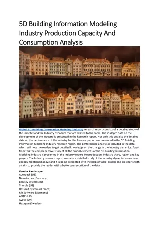 5d building information modeling 5d building