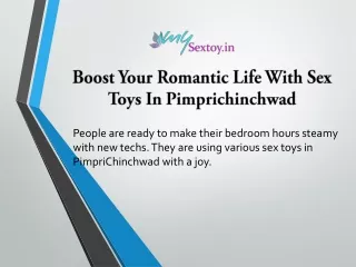 Sex Toys in Pimprichinchwad - MYSEXTOY