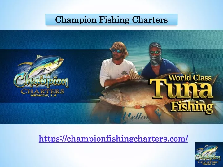 champion fishing charters