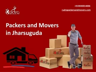 Packers and movers in Jharsuguda