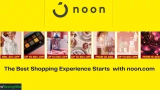Make your shopping easy and affordable with Noon Coupon Codes