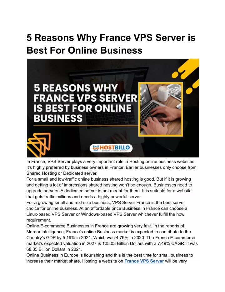 5 reasons why france vps server is best