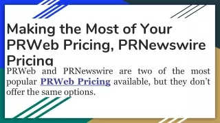 making the most of your prweb pricing prnewswire pricing