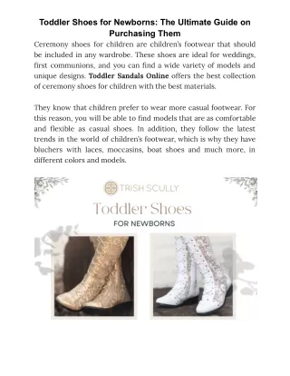 toddler shoes for newborns the ultimate guide