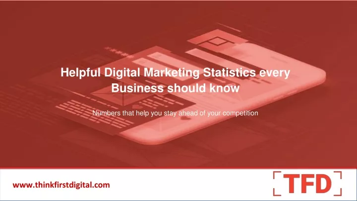 helpful digital marketing statistics every