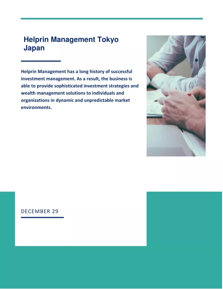 helprin management tokyo japan