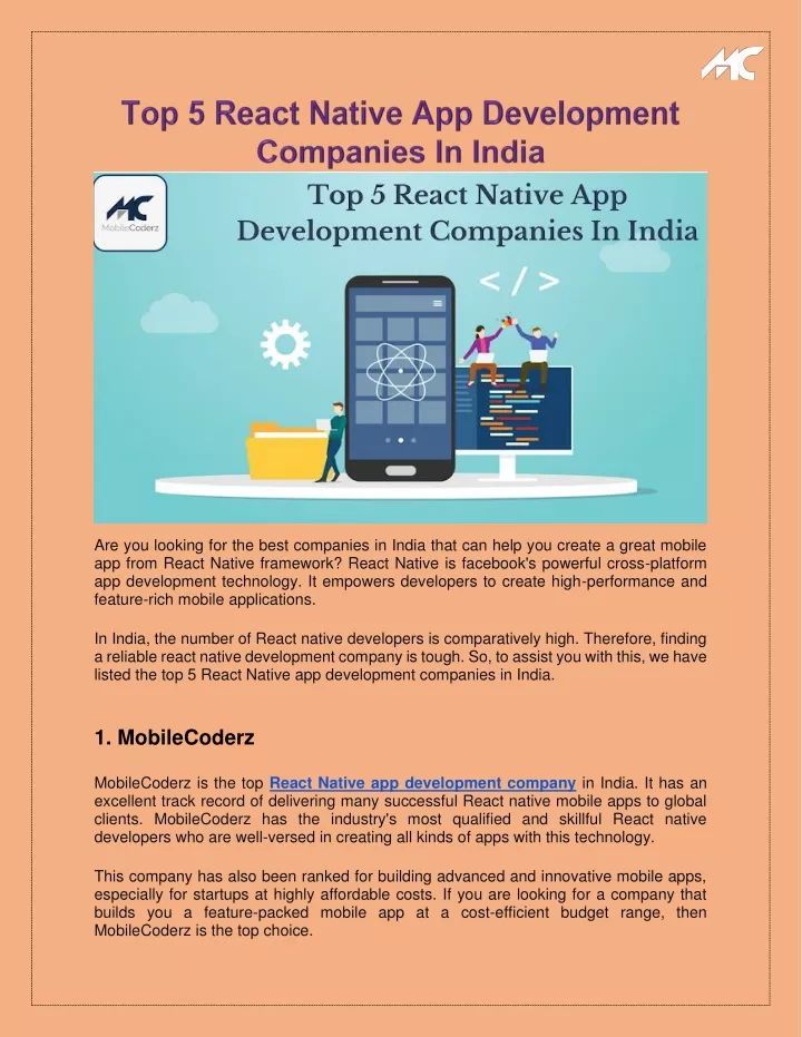 are you looking for the best companies in india