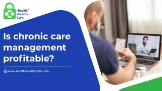 Is chronic care management profitable