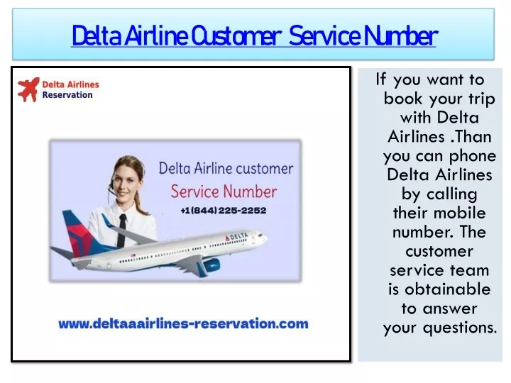 delta airline customer service number