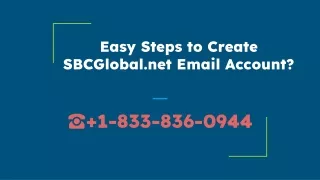 easy steps to create sbcglobal net email account