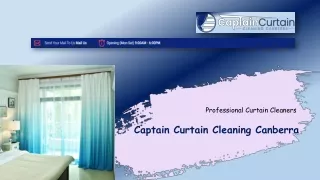Captain Curtain Cleaning Canberra