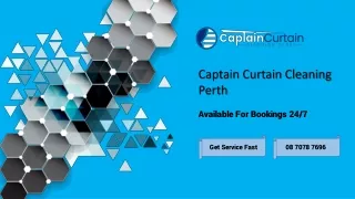 Captain Curtain Cleaning Perth