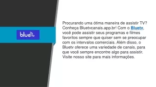 Bluetv  Bluetvcanais.app.br