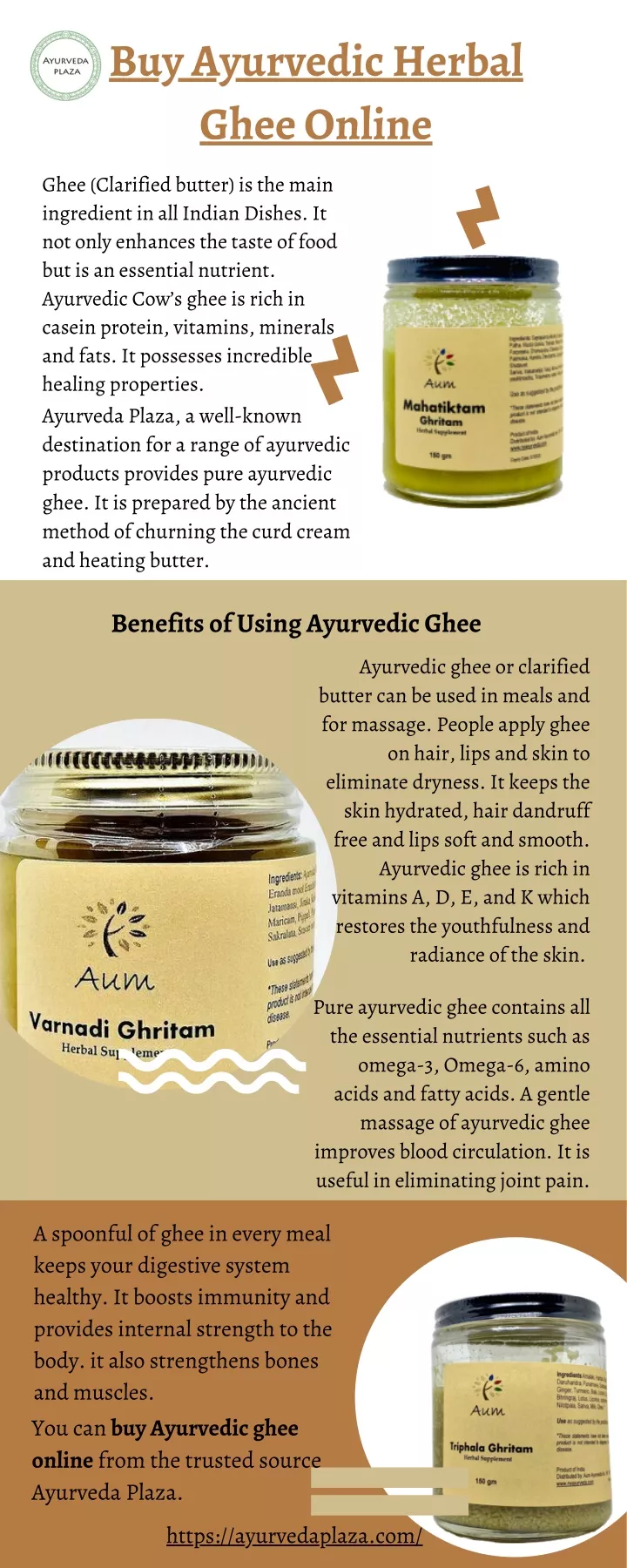 buy ayurvedic herbal ghee online