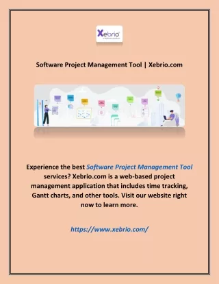 software project management tool xebrio com