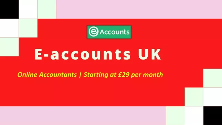 e accounts uk