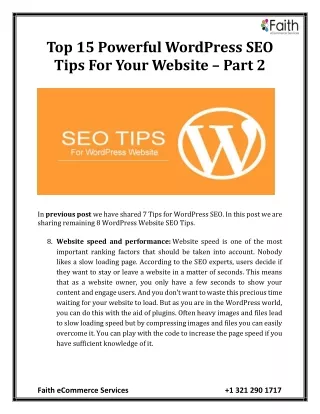 top 15 powerful wordpress seo tips for your