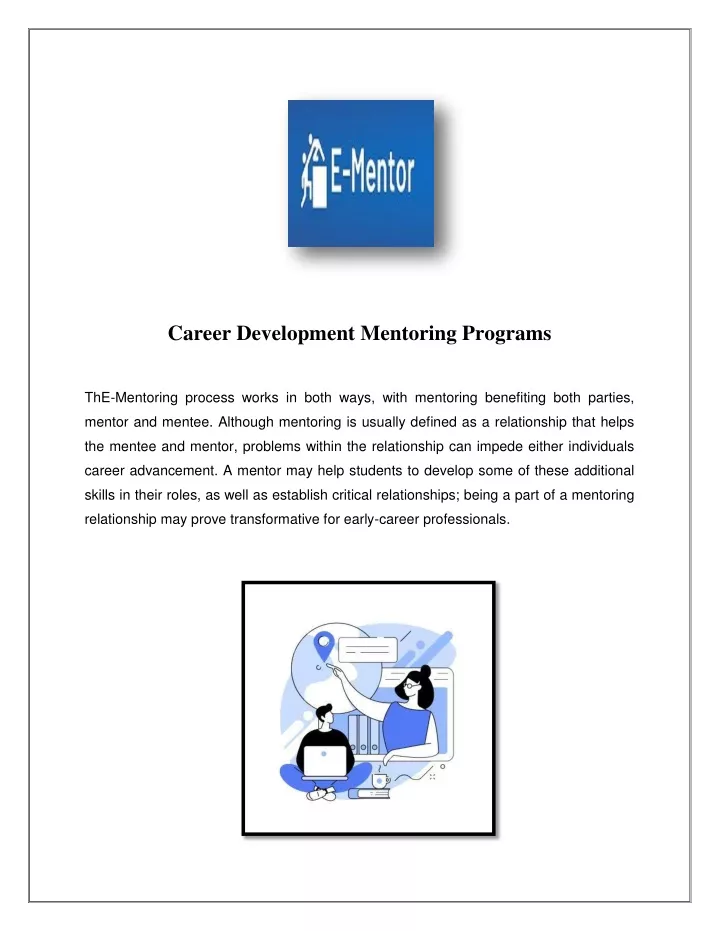 career development mentoring programs