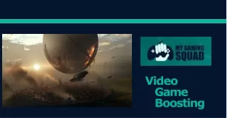 Get the best video game boosting with My Gaming Squad!