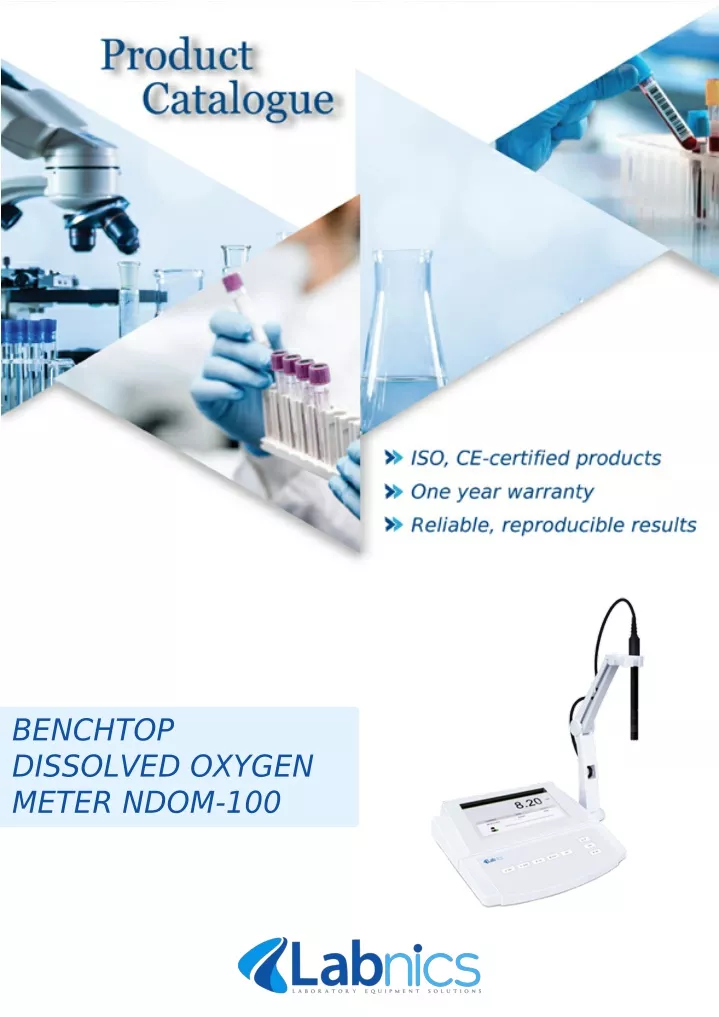 benchtop dissolved oxygen meter ndom 100