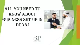 All You Need to Know About Business Set up in Dubai
