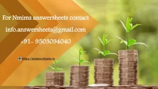 for nmims answersheets contact info