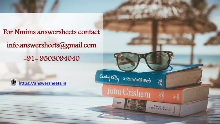 for nmims answersheets contact info