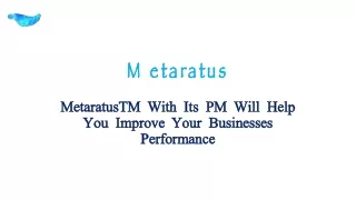Project Management -  Metaratus