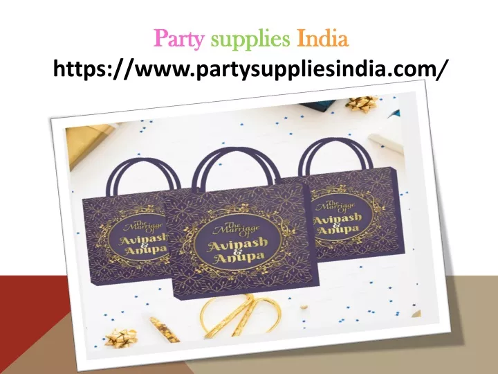 party party supplies supplies india