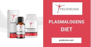 Get the best plasmalogens diet supplements – Visit Prodrome!