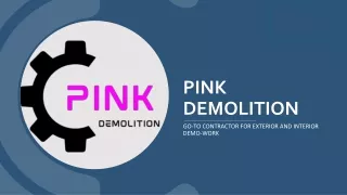 Disaster Cleanup Services - Pink Demolition