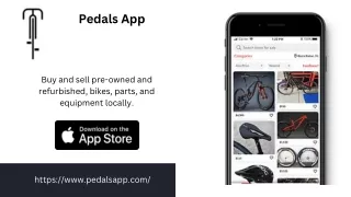 Buy and sell pre-owned and refurbished, bikes, parts and equipment locally