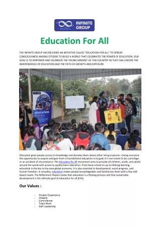 Education For All