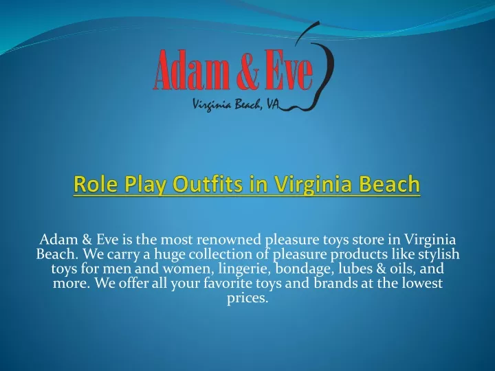 role play outfits in virginia beach