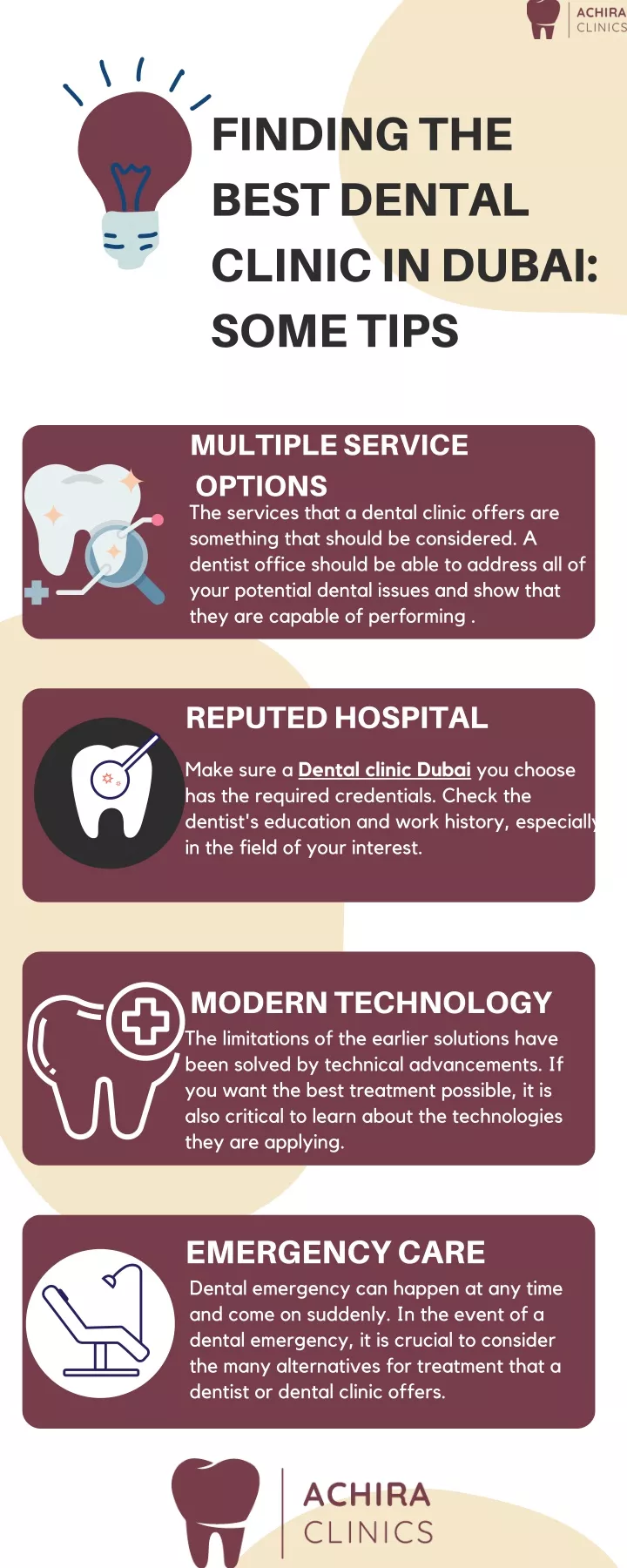 finding the best dental clinic in dubai some tips