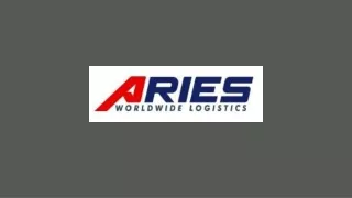 Shipment Solutions - Aries Worldwide Logistics