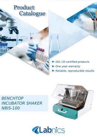 benchtop incubator shaker nbis 100