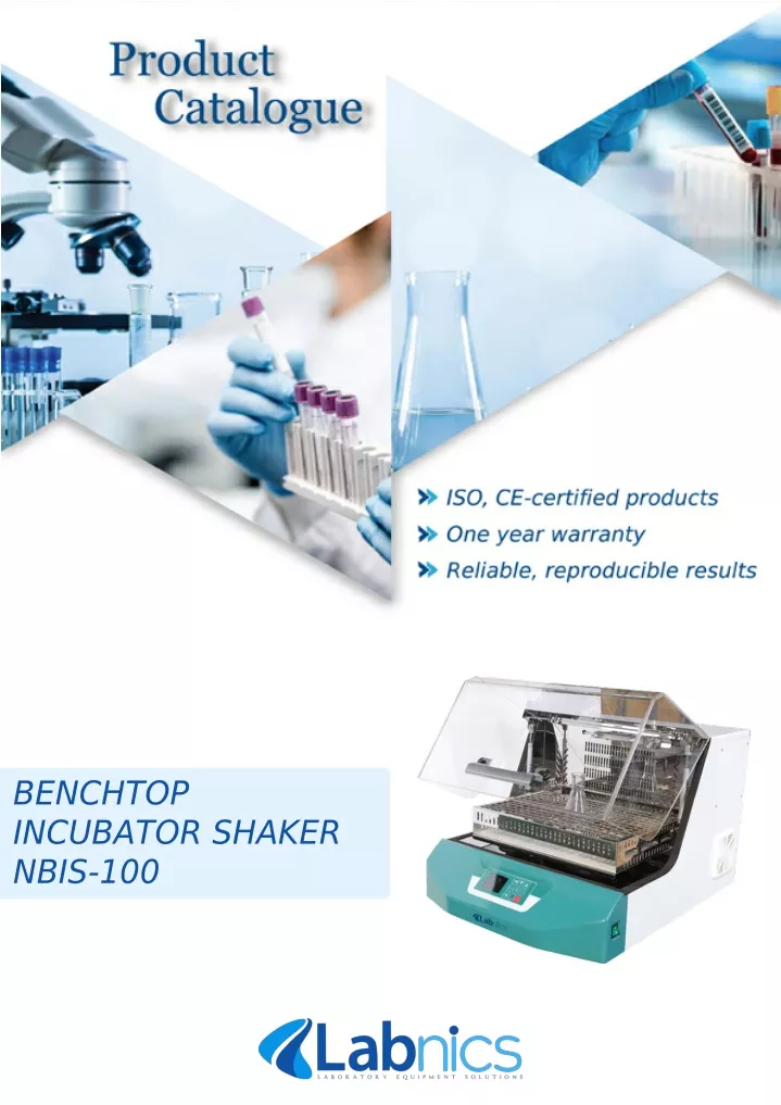 benchtop incubator shaker nbis 100