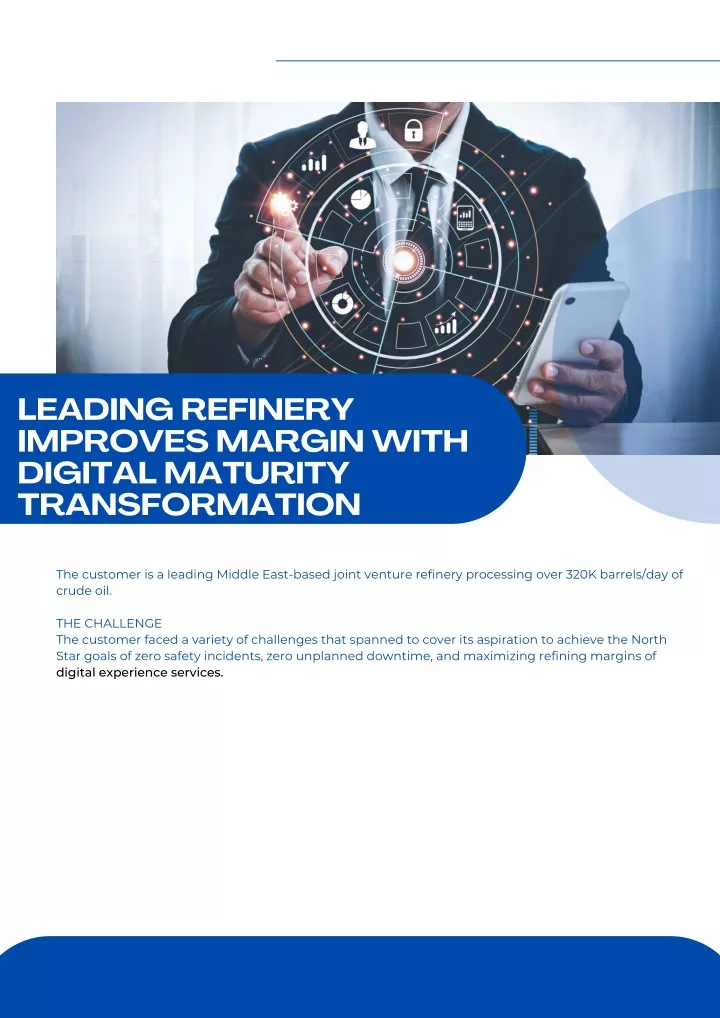 leading refinery improves margin with digital