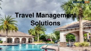 travel management solutions