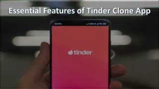 Essential Features of Tinder Clone App