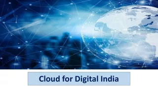 Cloud for Digital India - Future Skills Prime