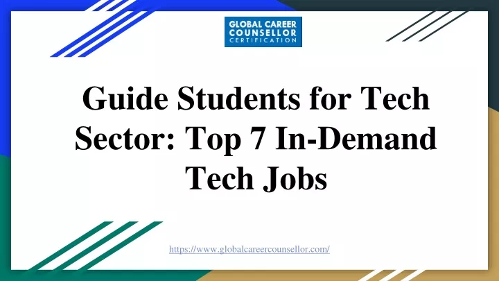 guide students for tech sector top 7 in demand tech jobs
