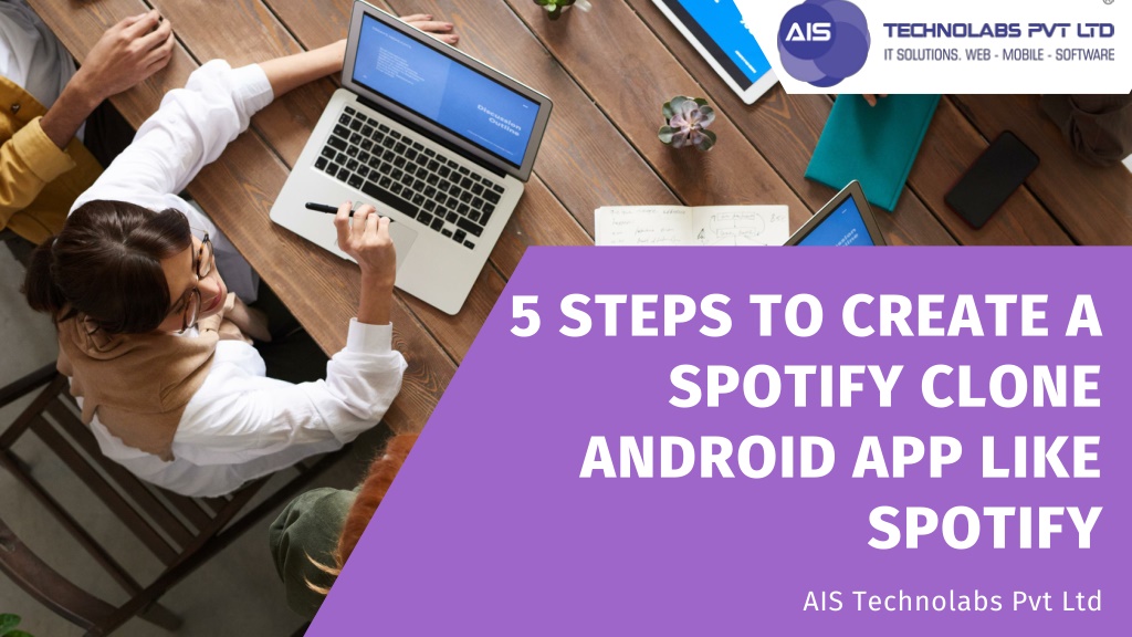 PPT - 5 Steps to create a spotify clone android app like Spotify ...