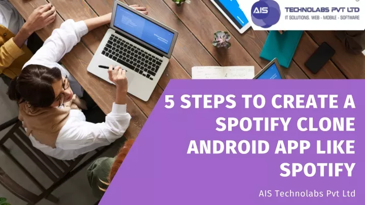 5 steps to create a spotify clone android