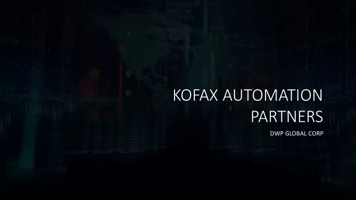 kofax automation