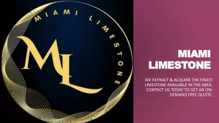 miami limestone